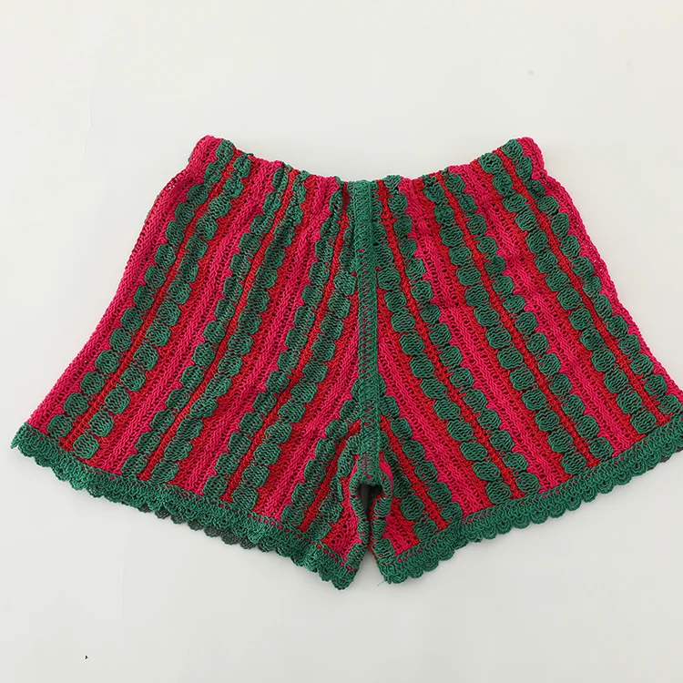 Retro Striped Crochet Set - FM0102000203