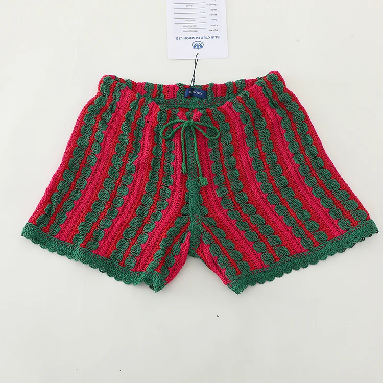 Retro Striped Crochet Set - FM0102000203