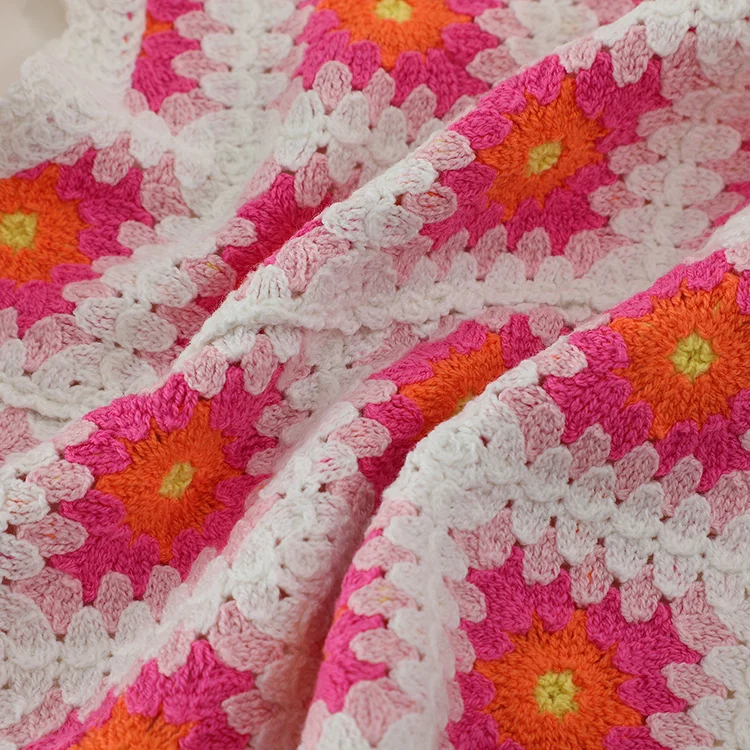 Vertical Stripe Crochet Knit Cardigan - FM0103000131