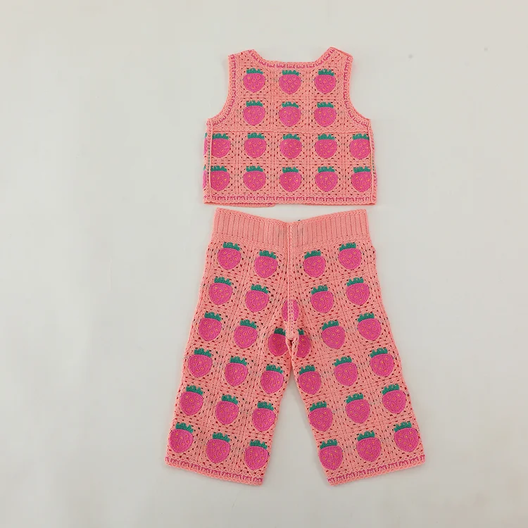 Chevron Crochet Knit Bralette - FM0103000133