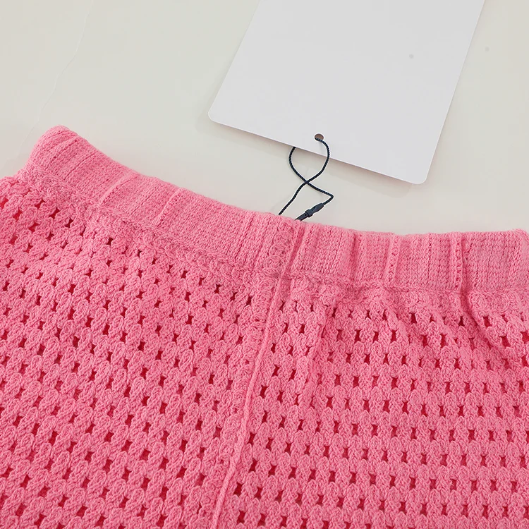 Retro Stripe Crochet Bralette - FM0103000136