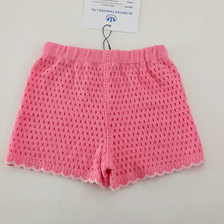 Retro Stripe Crochet Bralette - FM0103000136