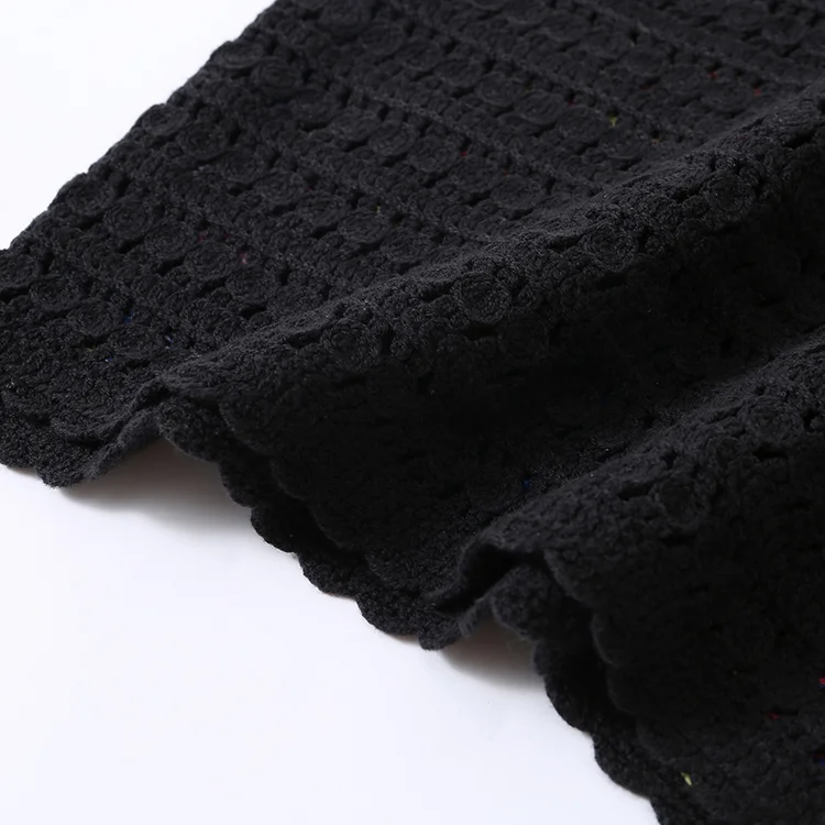 Pop Patch Crochet Tank Vest - FM0103000138