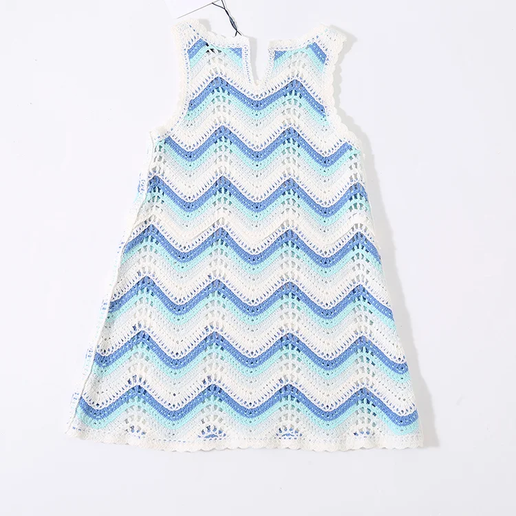 Openwork Crochet Knit Vest - FM0103000217