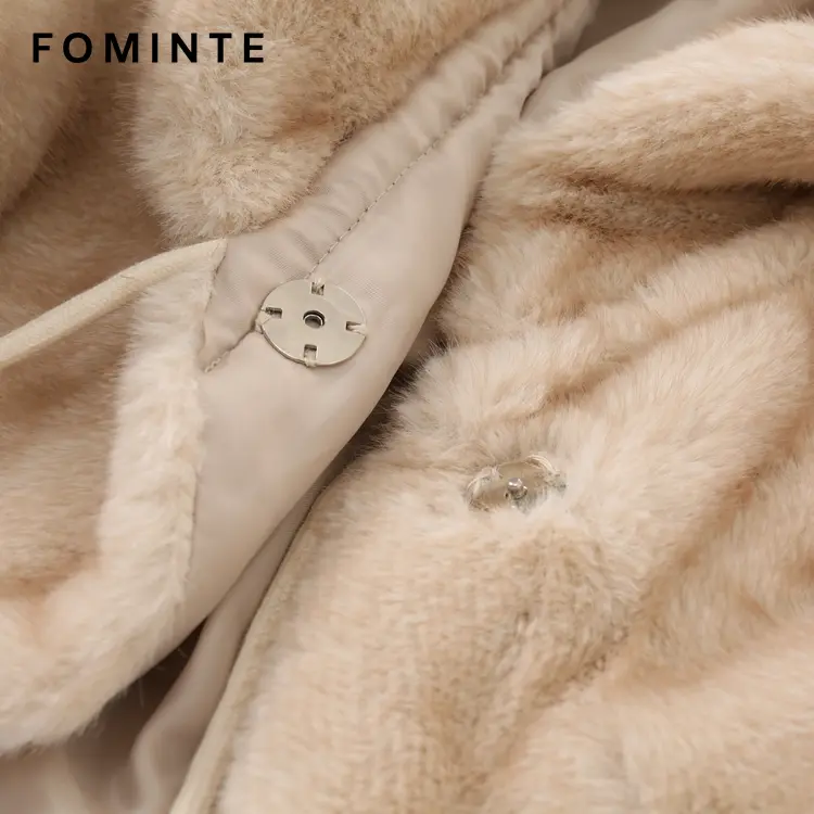 Wholesale Cropped Faux Fur Jacket - FM0202000060