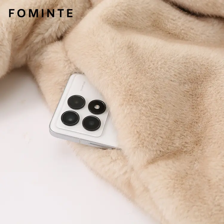 Wholesale Cropped Faux Fur Jacket - FM0202000060