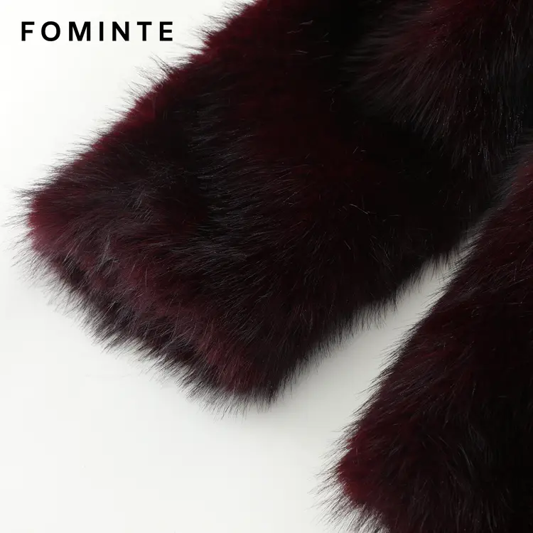Wholesale Cropped Faux Mink Coat - FM0202000063