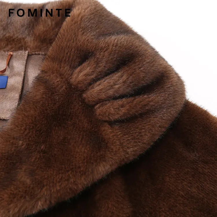 Wholesale Faux Mink Fur Shoulder Capelet - FM0202000066