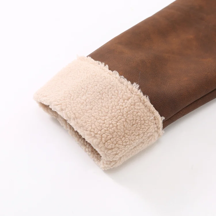 Faux Shearling Moto Jacket - FM0302000073