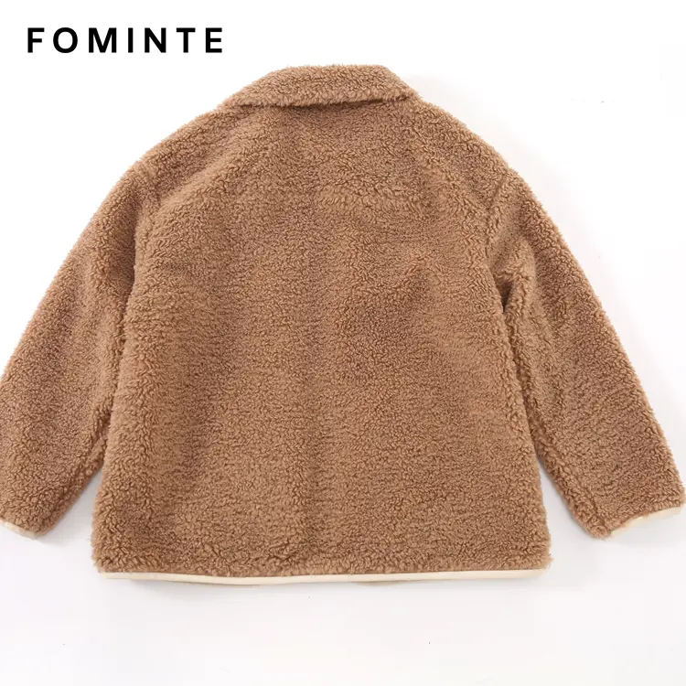 WholesaleTeddy Sherpa Fleece Jacket (Camel/Brown) - FM0302000074