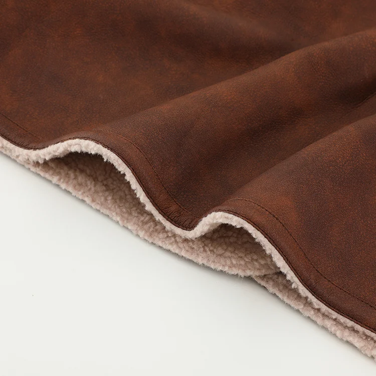 Hooded Faux Shearling Car Coat - FM0302000075