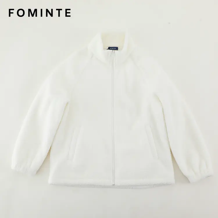 WholesaleHigh-Pile Sherpa Fleece Stand-Collar Jacket - FM0302000086