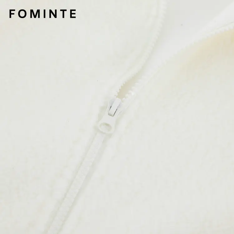 WholesaleHigh-Pile Sherpa Fleece Stand-Collar Jacket - FM0302000086