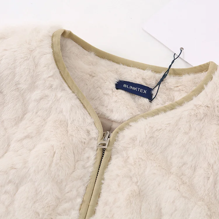 Cable Textured Fleece Vest - FM0302000087