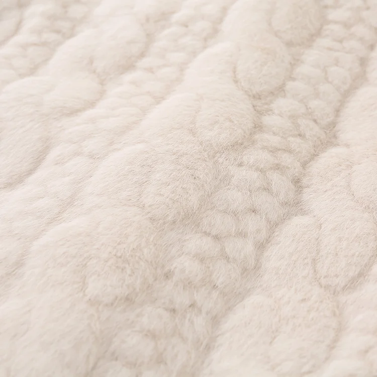 Cable Textured Fleece Vest - FM0302000087