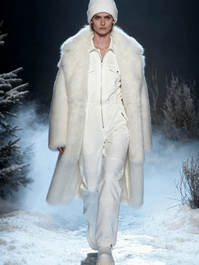 Long Faux Fur Shaggy Coat - FM0202000093