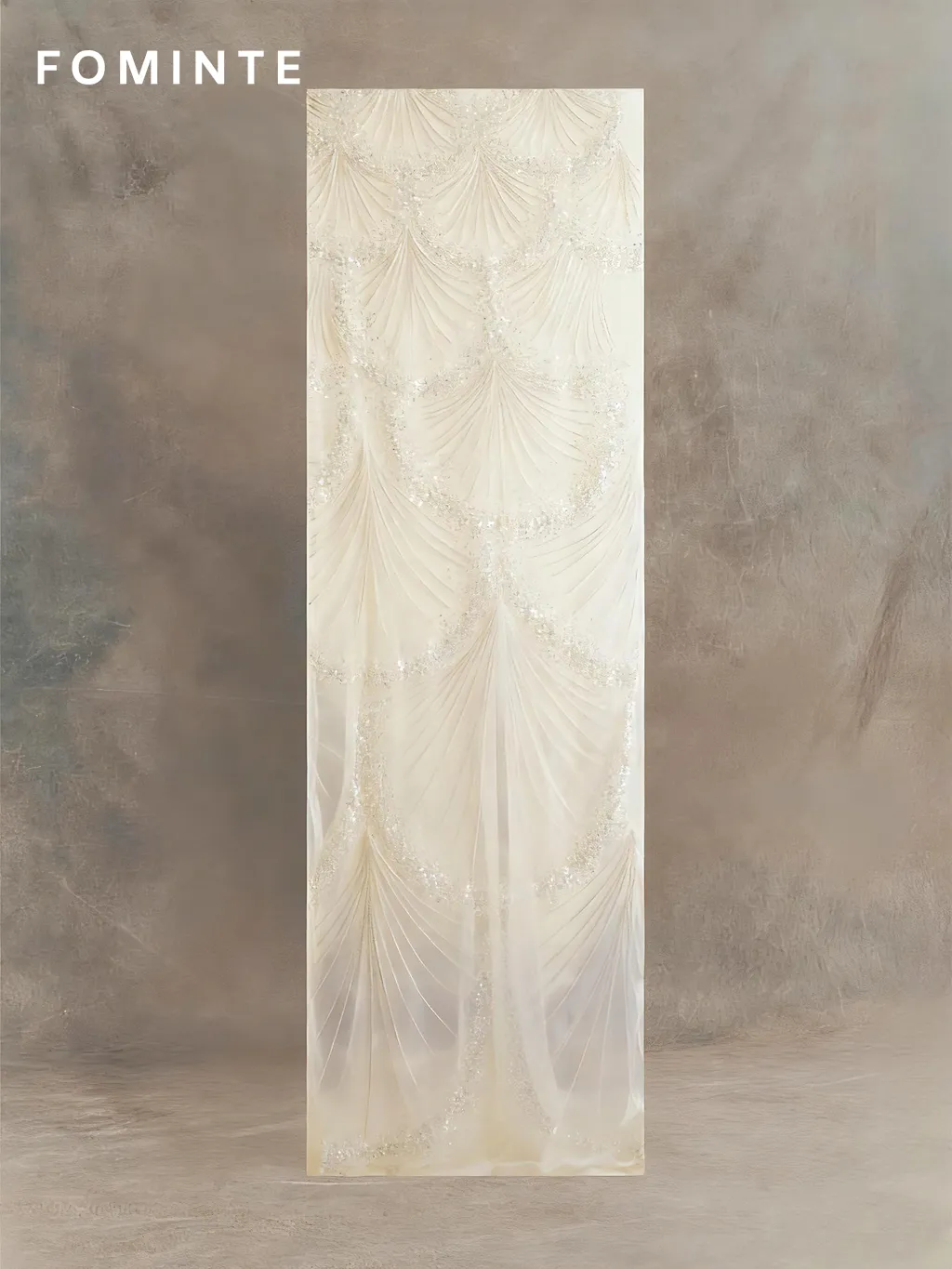 FT25-067 Glamorous Art Deco Beaded Lace for Great Gatsby Wedding Gowns wholesale