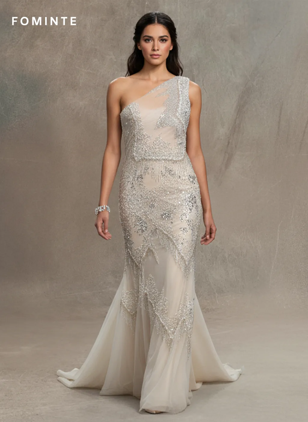 FT25-165B: Spectacular Art Deco Beaded Fringe Fabric for Flapper Dresses wholesale