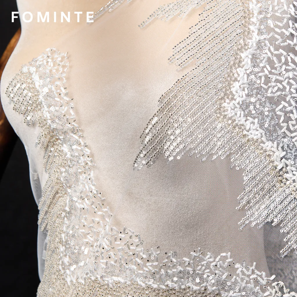 FT25-165B: Spectacular Art Deco Beaded Fringe Fabric for Flapper Dresses wholesale