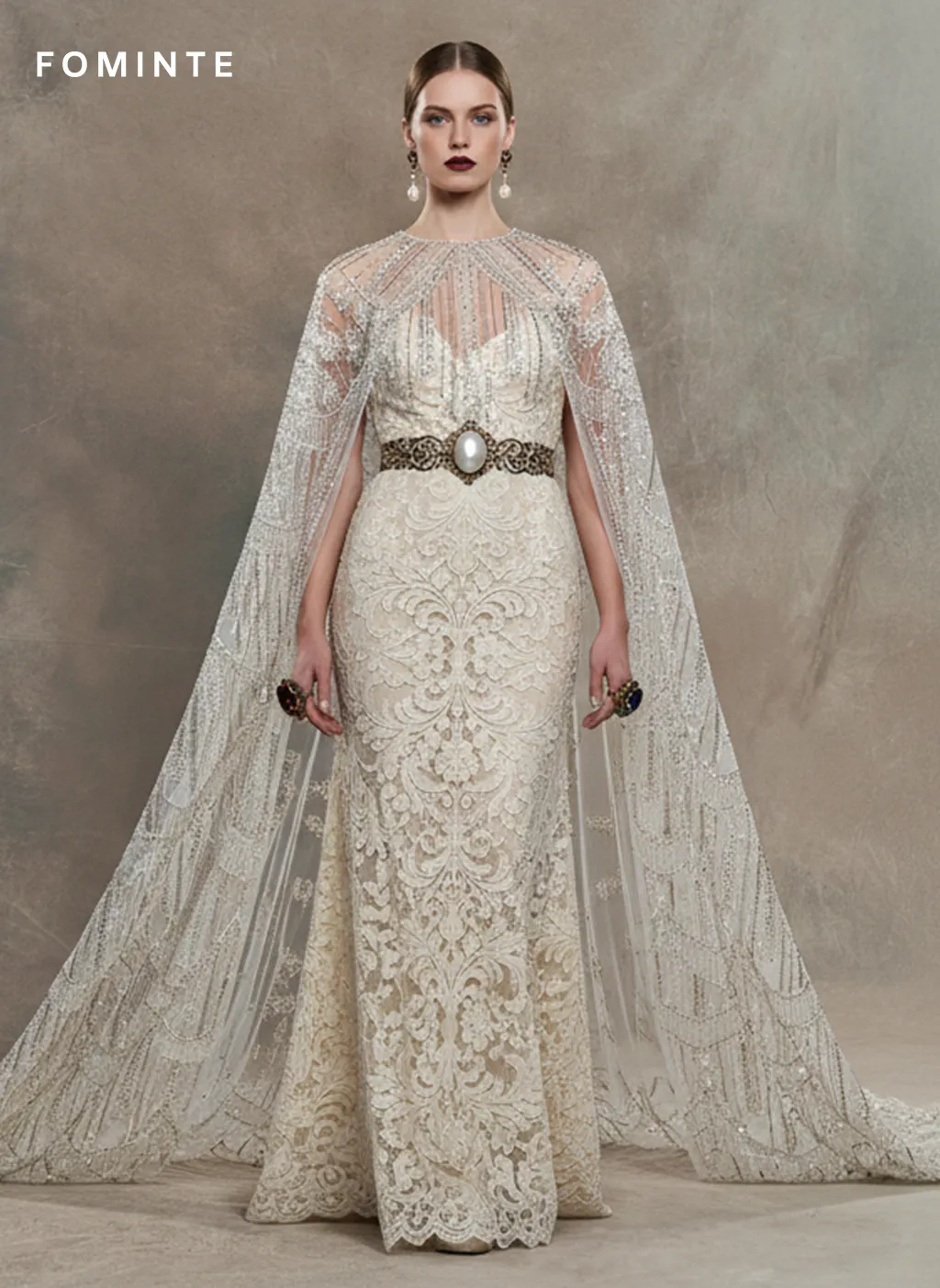 FT25-169: Glamorous Beaded Fringe Fabric for Gatsby Style Flapper Dresses wholesale