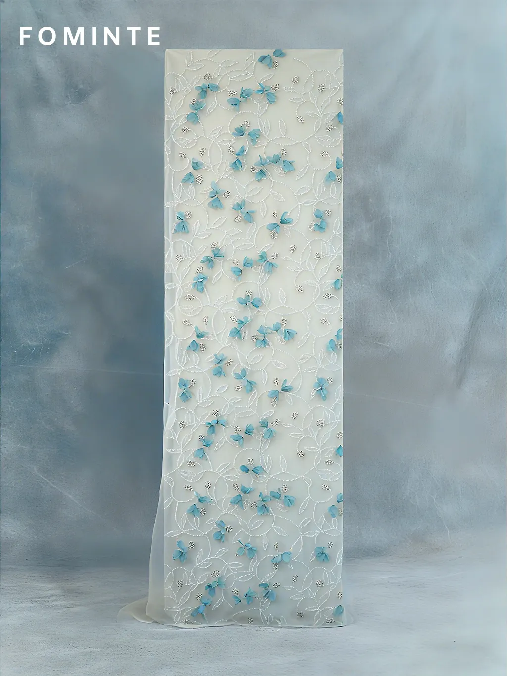 FT25-170D: Romantic 3D Floral Applique Lace for Garden Wedding Gowns wholesale