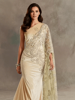 FT25-214: Regal Baroque Beaded Lace for Couture Bridal Gowns