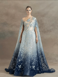 FT25-292: Romantic 3D Floral Beaded Lace for Prom and Bridal Gowns