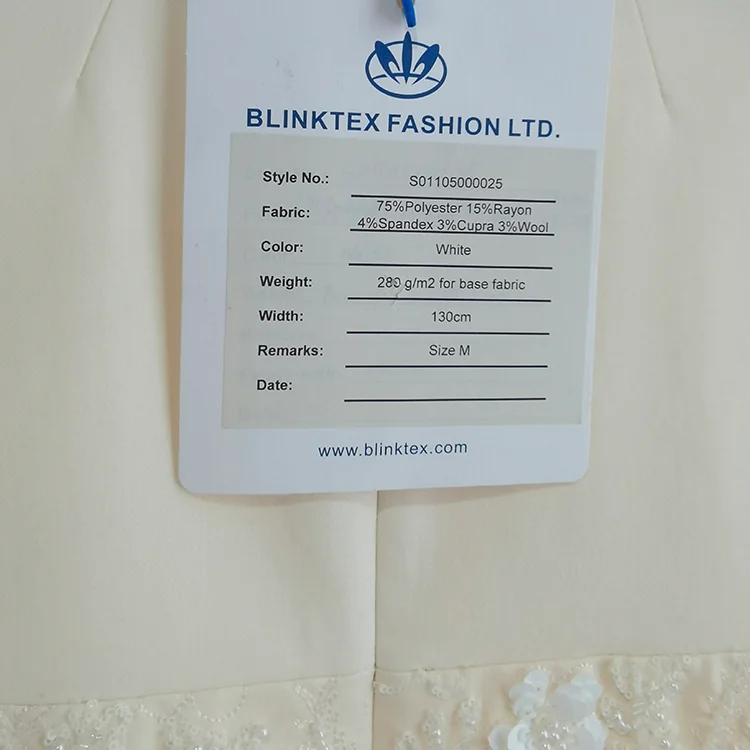 Ivory Floral 3D Beaded Mod Shift Dress - S01105000025