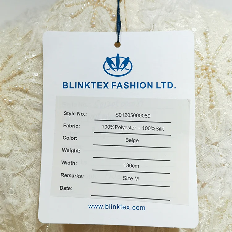 Ivory Beaded Lace Dress - S01205000089