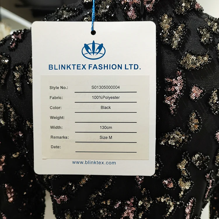 Lace Sequined Cocktail Dress - S01305000004