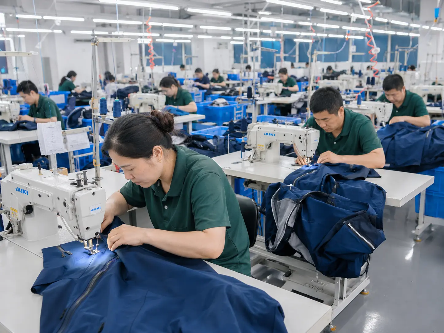 Fominte Outerwear Manufacturing Line