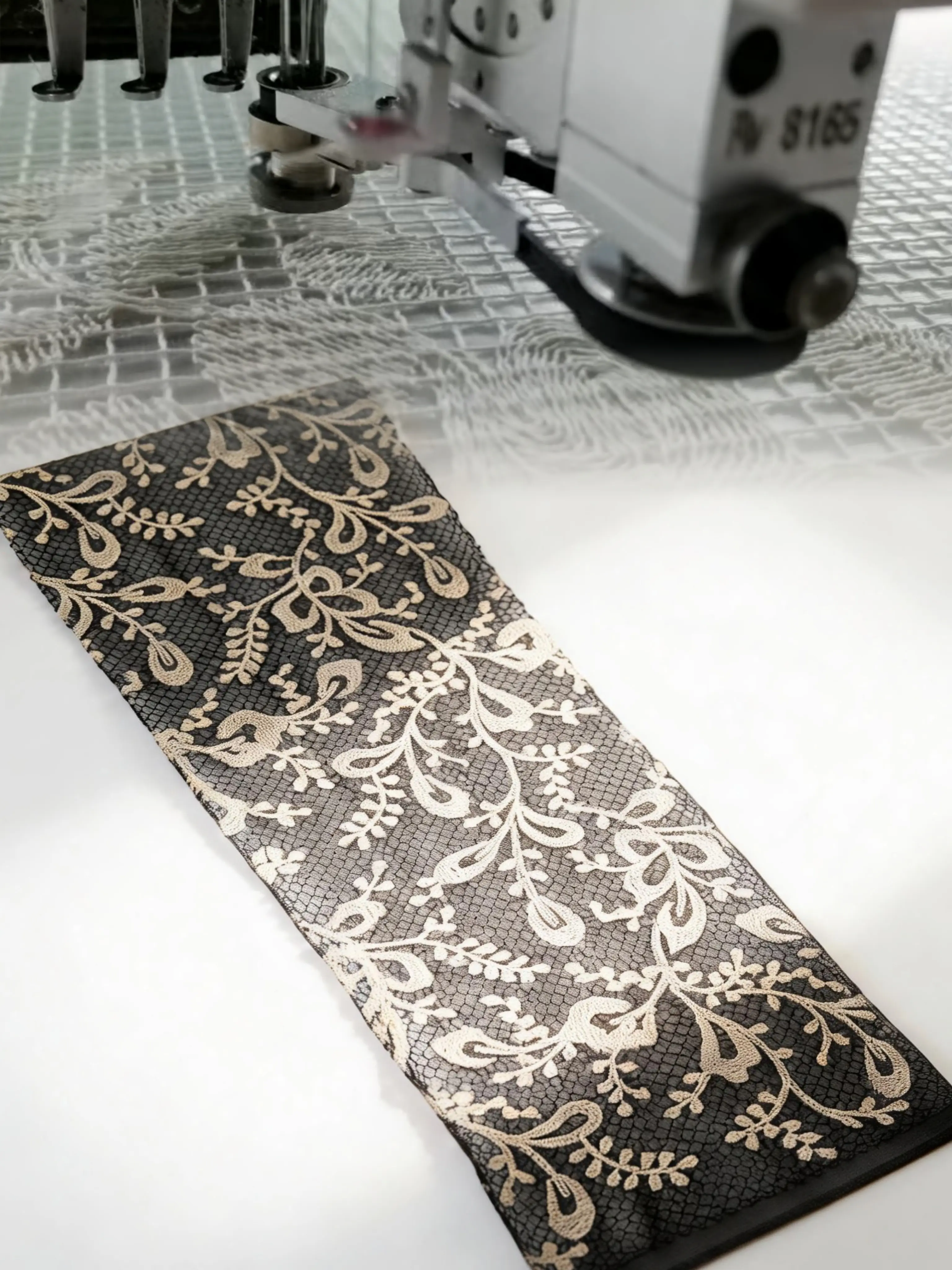 Crochet Embroidery Fabric