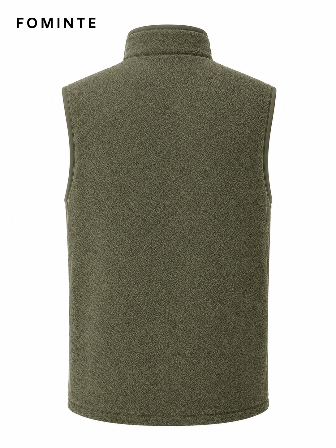 Olive Green Fleece Jacket for Outdoor Apparel Collections