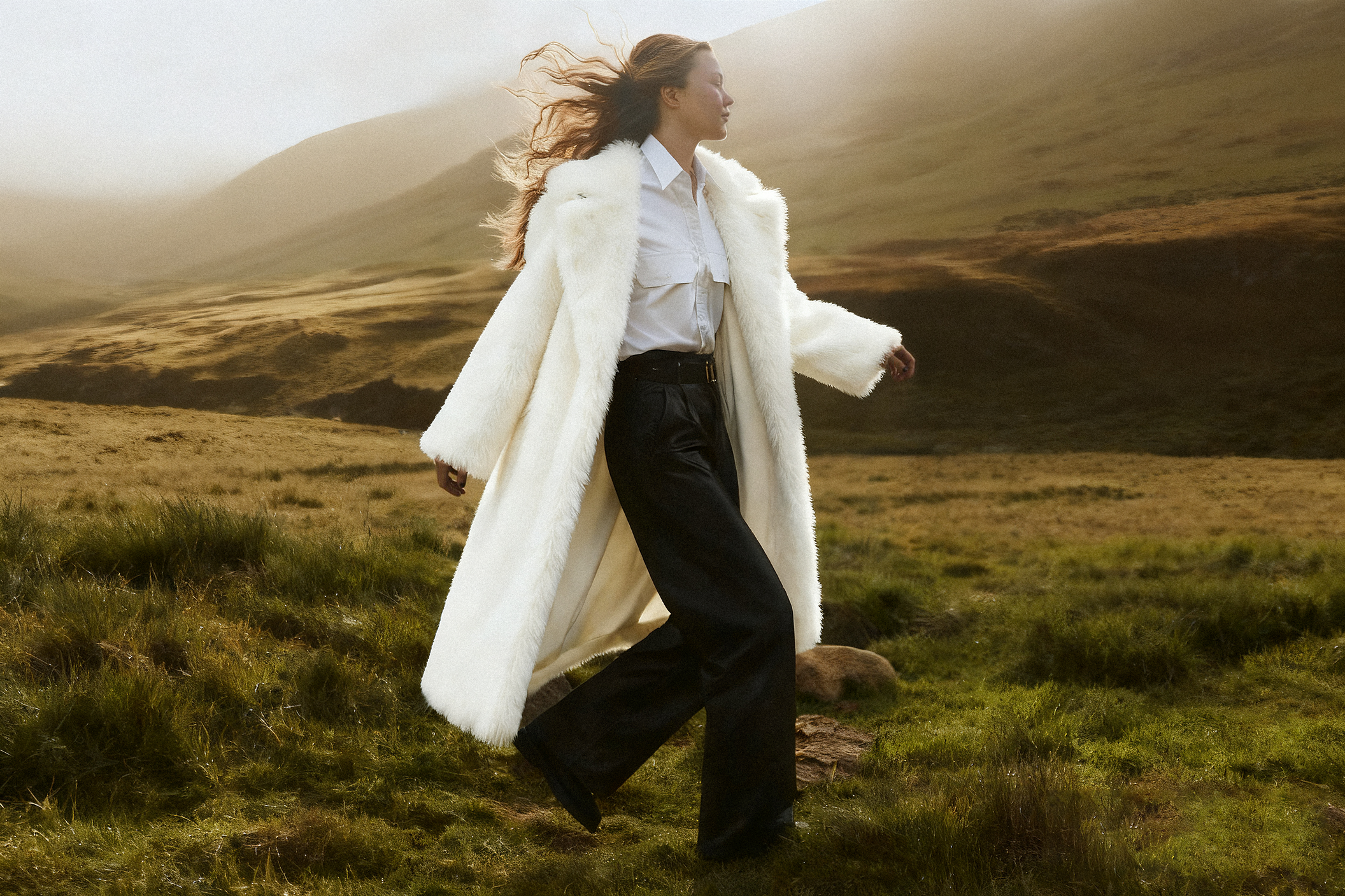 Luxury Faux Fur Outerwear