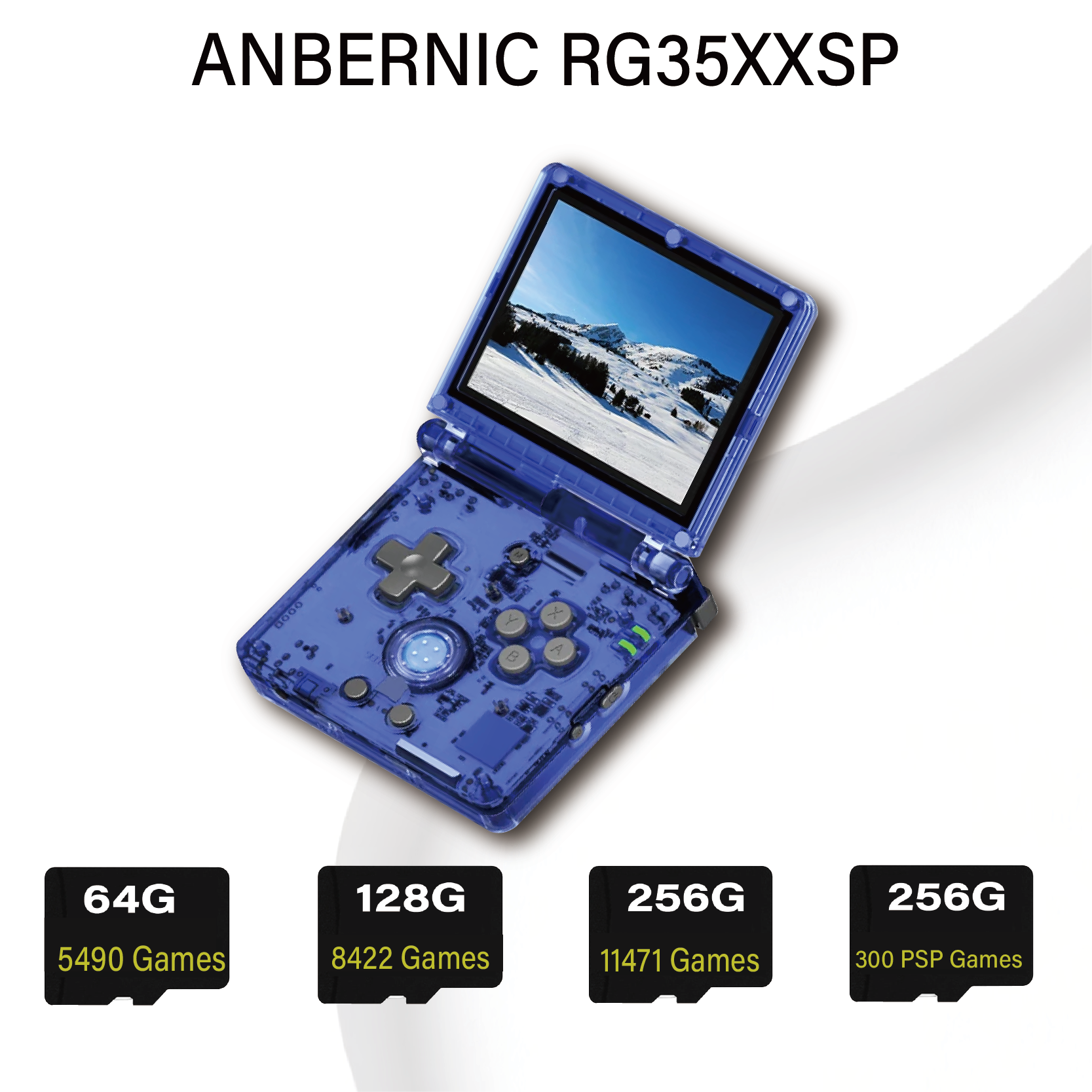 ANBERNIC RG35XXSP Flip Handheld Game Consoles