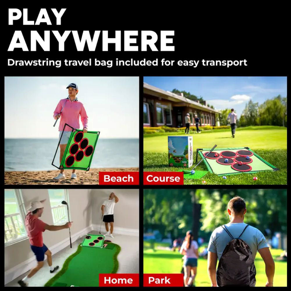 Chip & Challenge Golf Party Game Set