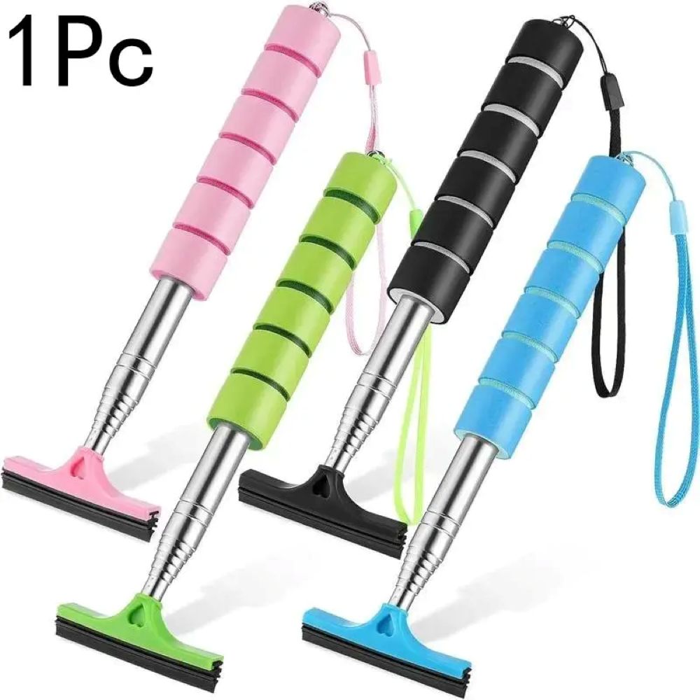Retractable Car Mirror Wiper – Clear Rain & Water Spots Instantly