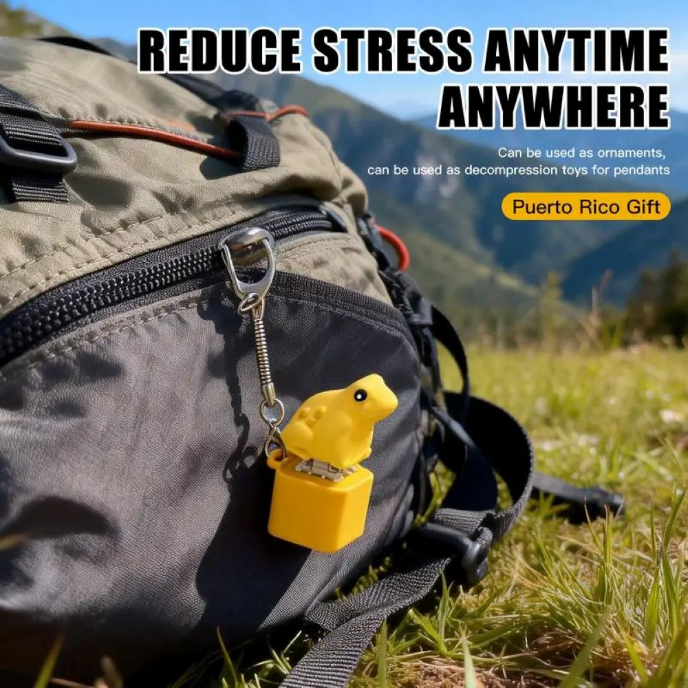 Light-Up Animal Keychain Toy – LED Sound & Color Lights