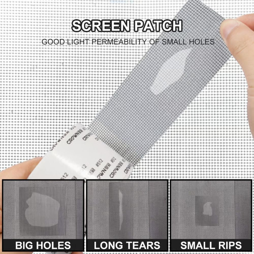 Ultra-Strong Window Screen Repair Tape – Fix Holes in Seconds