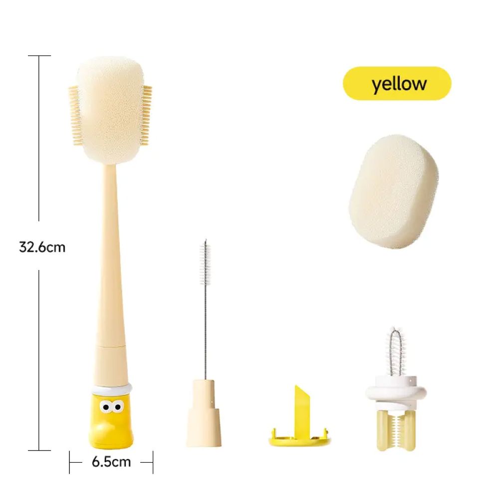 5-in-1 Bottle Cleaning Brush – Deep Clean Cups & Straws