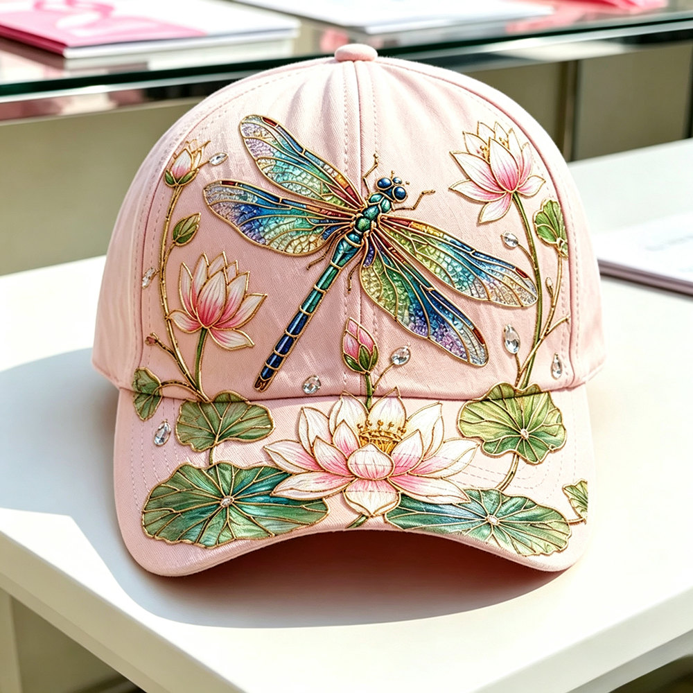 Garden Morning Floral Baseball Cap