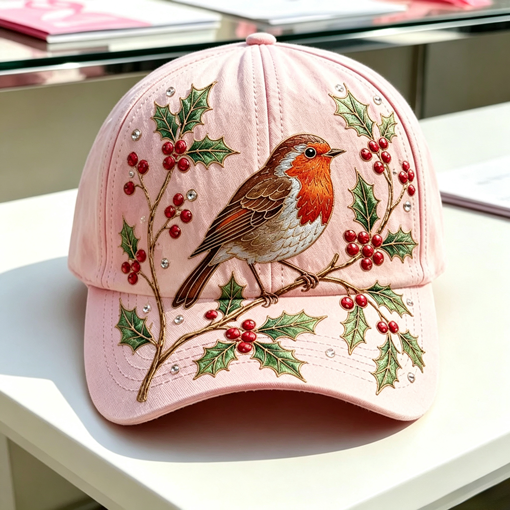Garden Morning Floral Baseball Cap
