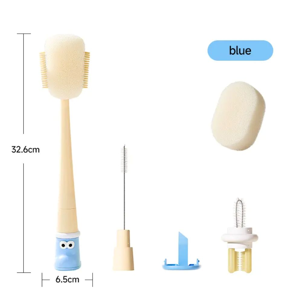 5-in-1 Bottle Cleaning Brush – Deep Clean Cups & Straws