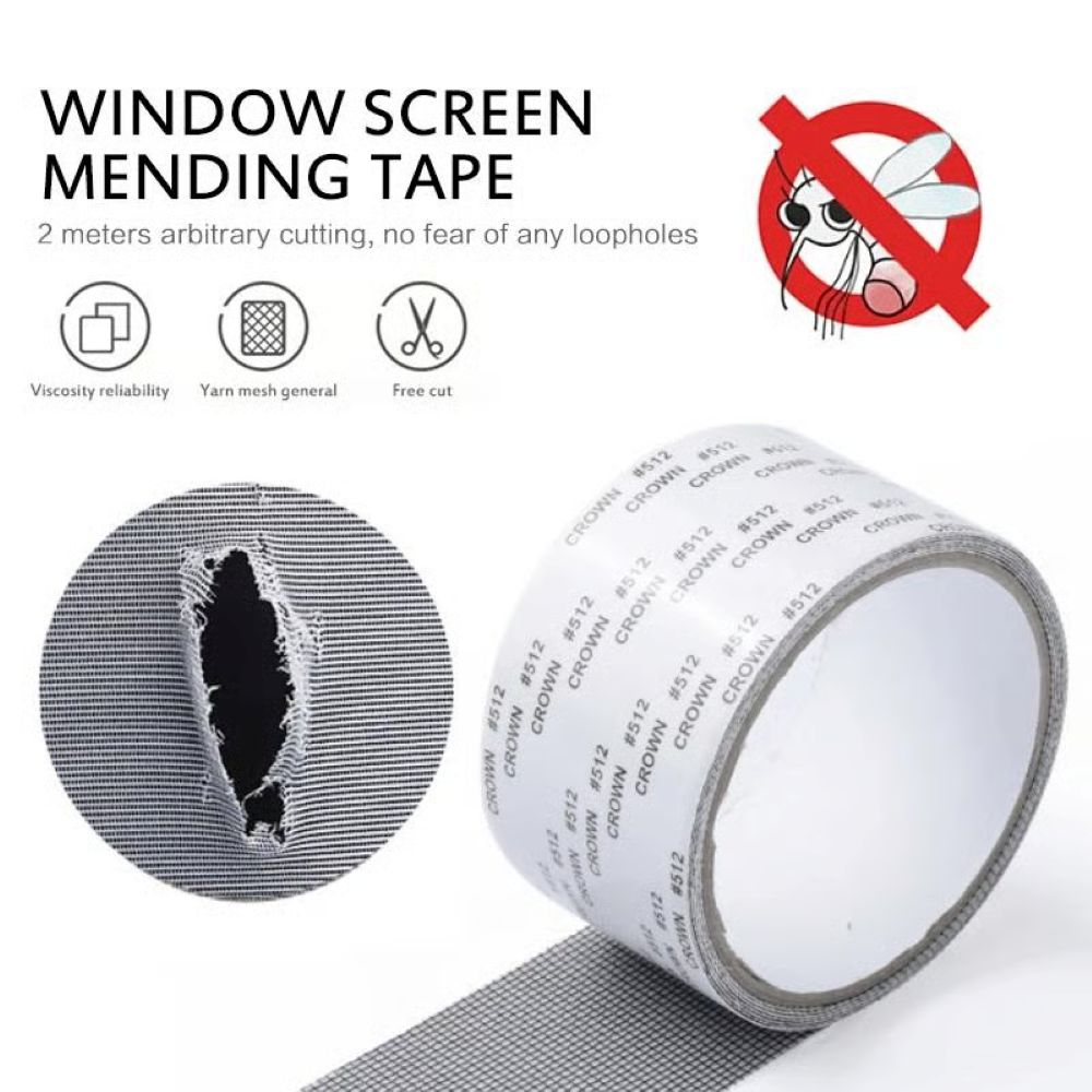 Ultra-Strong Window Screen Repair Tape – Fix Holes in Seconds
