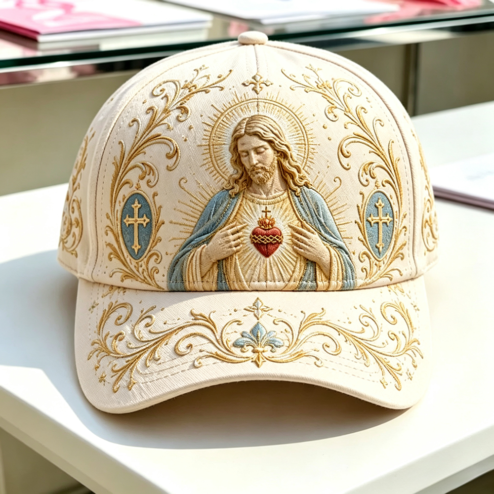 Garden Morning Floral Baseball Cap