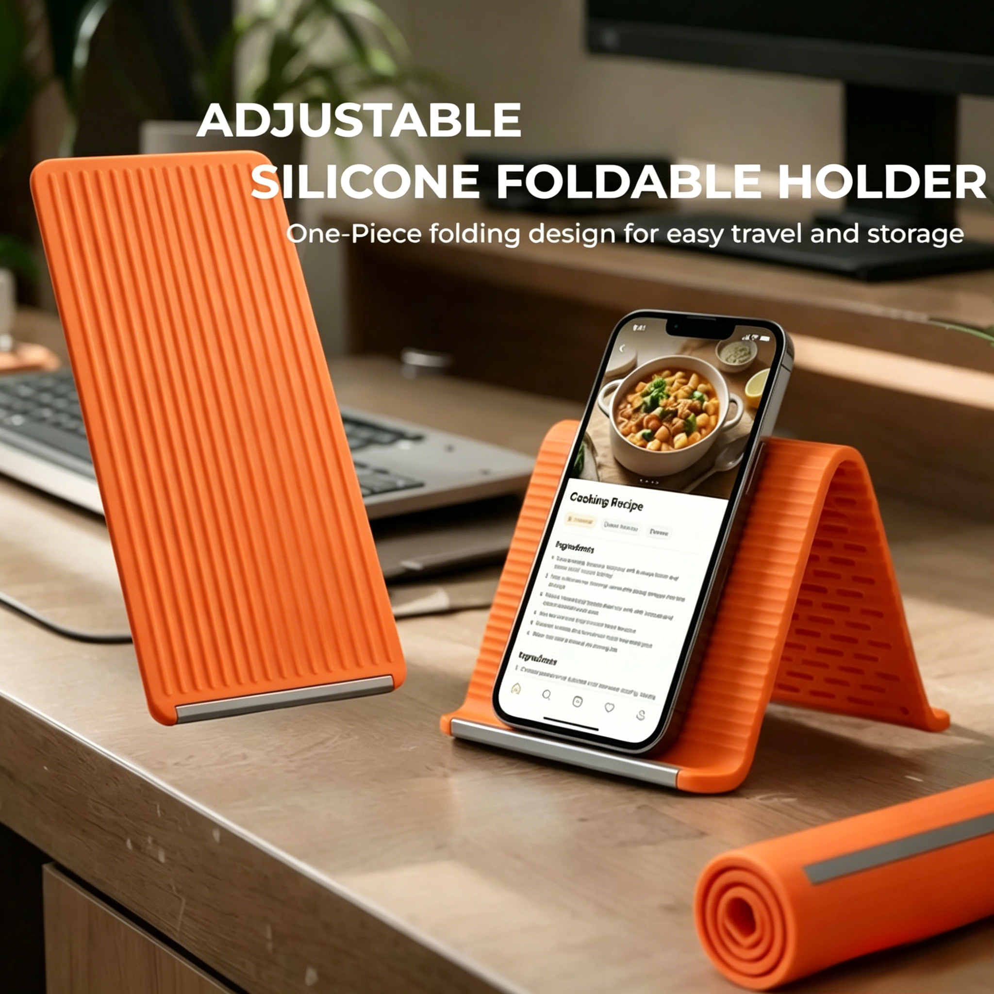FlexiWrap Adjustable Phone Stand – Bend, Wrap & Go Anywhere