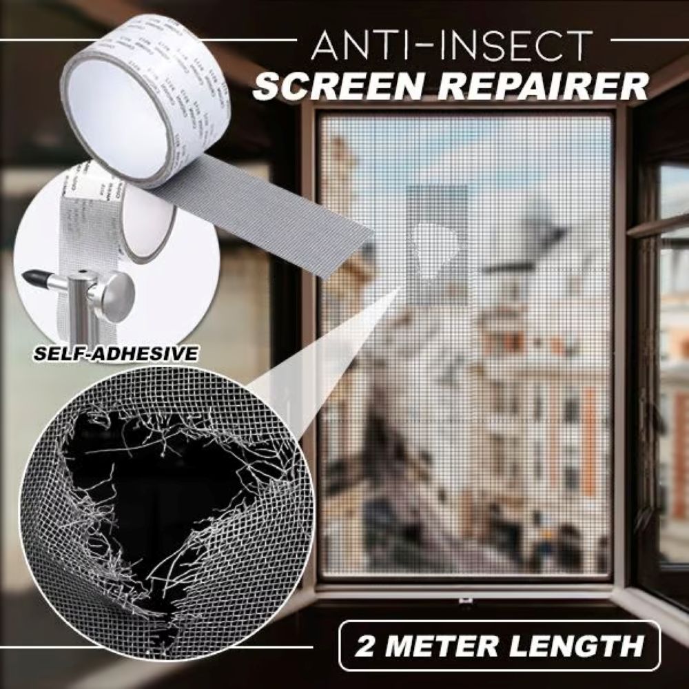 Ultra-Strong Window Screen Repair Tape – Fix Holes in Seconds