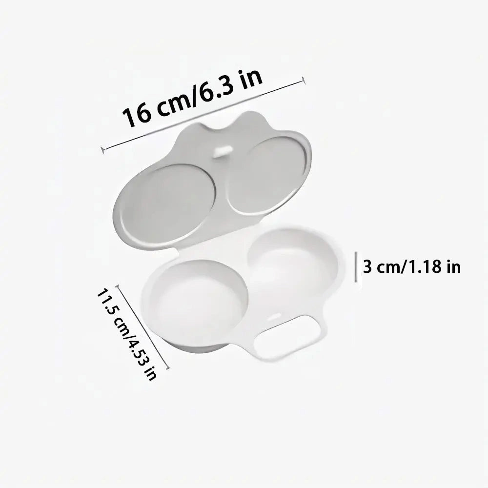 2-Egg Microwave Egg Cooker