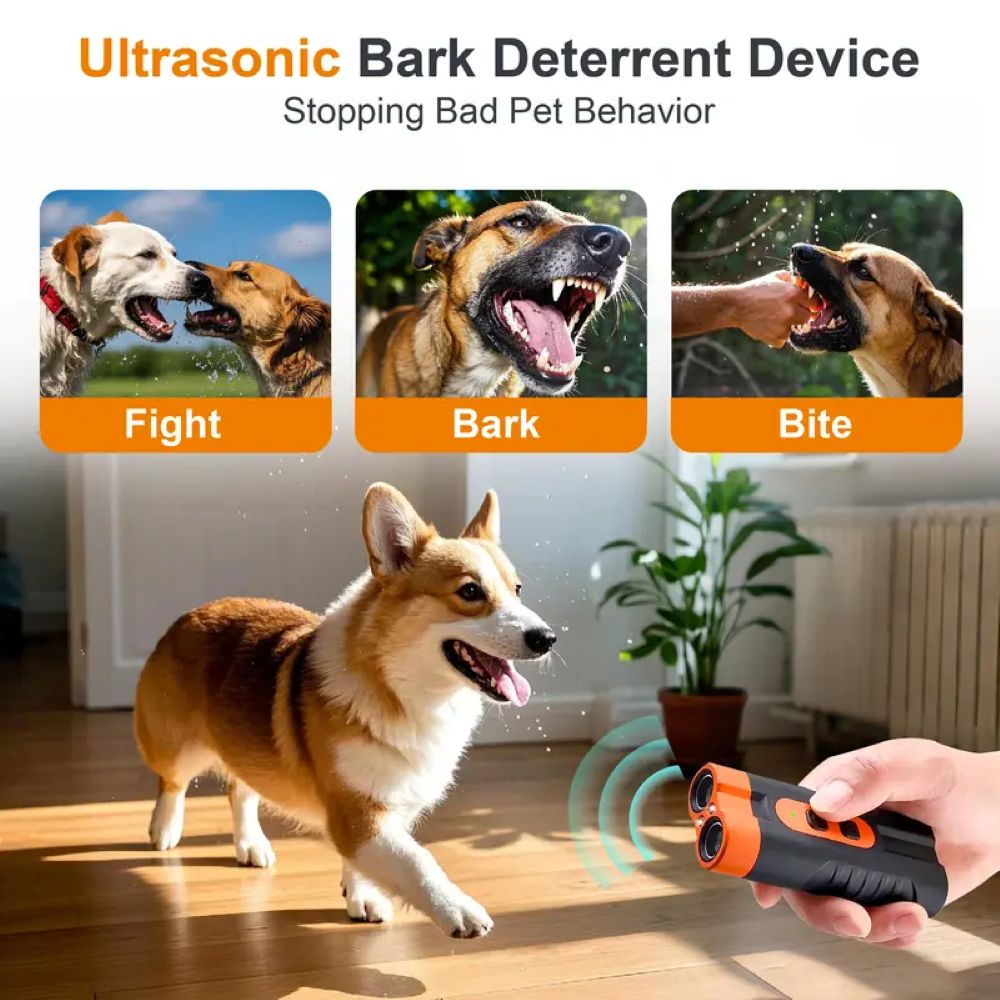 Ultrasonic Dog Bark Deterrent – Humane Training Without Shouting