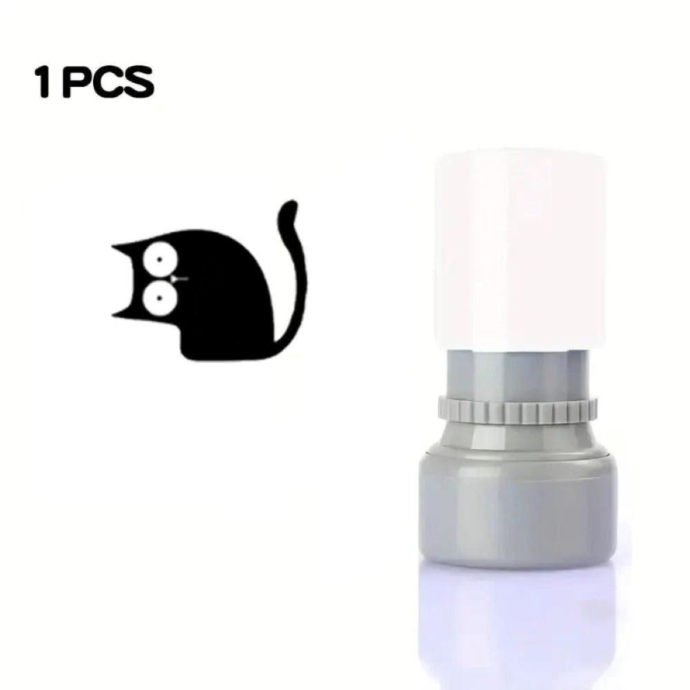 Cute Self-Inking Cat Stamps – 8 Playful Designs